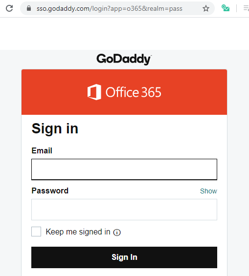 godaddy email access on the web