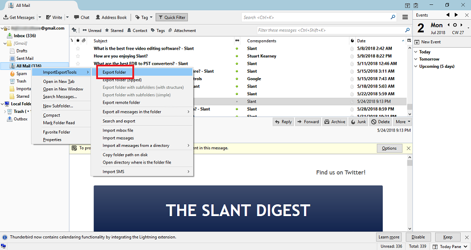 export-mbox-file-from-thunderbird
